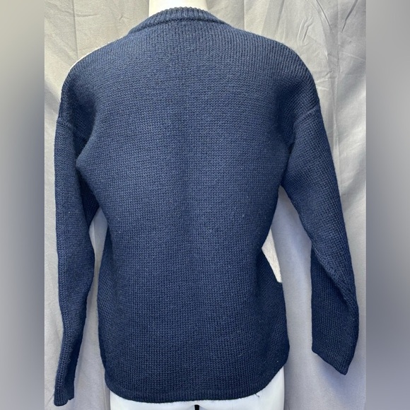 Vintage Unmarked Rare Chevron Hidden Stitch Sweater No size/brand - Picture 5 of 6